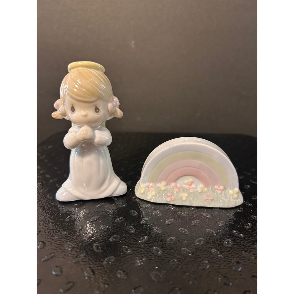 Precious Moments salt and pepper shaker set